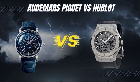 hublot king power gold vs audemars piguet|Audemars Piguet vs. Hublot .